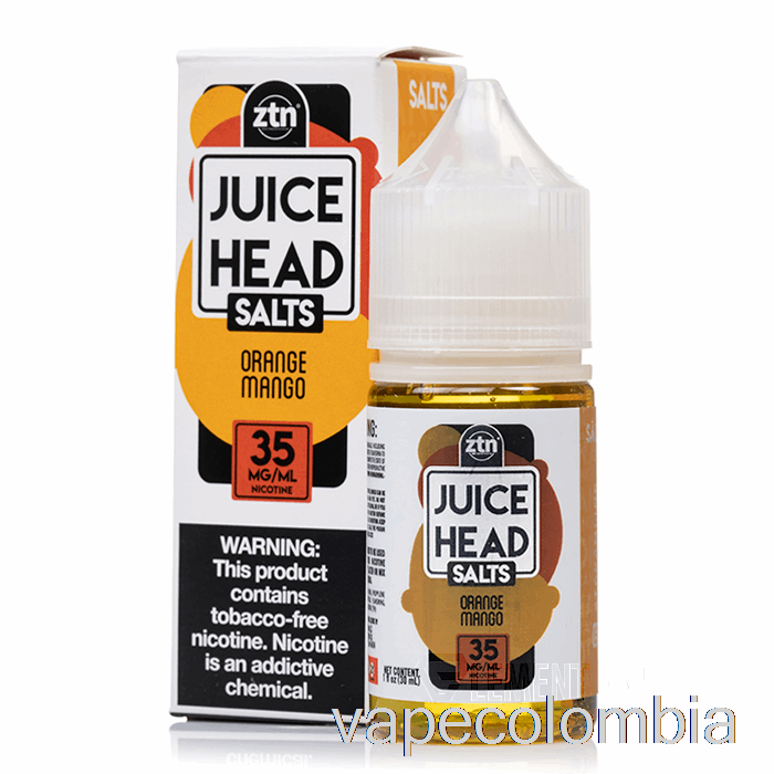 Vape Desechable Naranja Mango - Jugo Cabeza Sales - 30ml 35mg